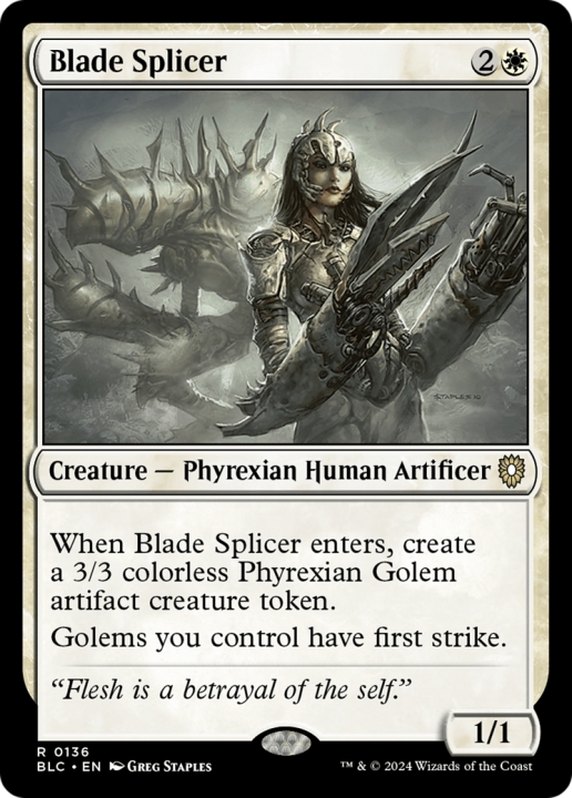 Blade Splicer in the group Magic the Gathering / Sets / Bloomburrow Commander at Proxyprinters.com (96863)