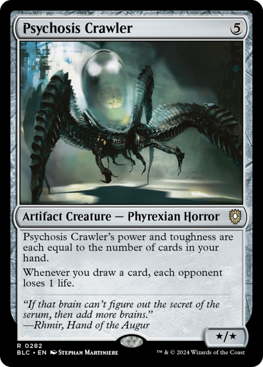 Psychosis Crawler in the group Magic the Gathering / Sets / Bloomburrow Commander at Proxyprinters.com (96866)