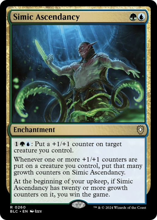 Simic Ascendancy in the group Magic the Gathering / Sets / Bloomburrow Commander at Proxyprinters.com (96881)