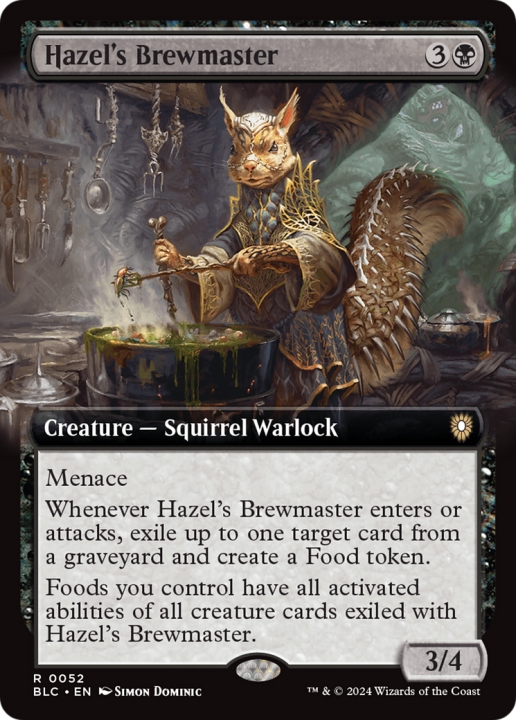 Hazel's Brewmaster in the group Magic the Gathering / Sets / Bloomburrow Commander at Proxyprinters.com (96891)