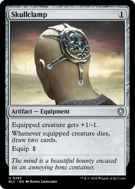 Skullclamp in the group Magic the Gathering / Sets / Bloomburrow Commander at Proxyprinters.com (96896)