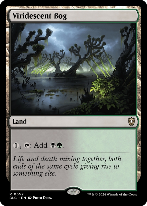 Viridescent Bog in the group Magic the Gathering / Sets / Bloomburrow Commander at Proxyprinters.com (96904)