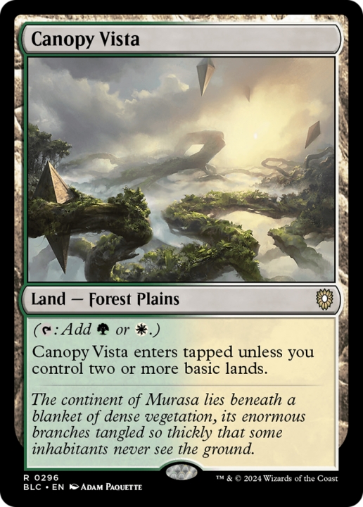 Canopy Vista in the group Magic the Gathering / Sets / Bloomburrow Commander at Proxyprinters.com (96924)