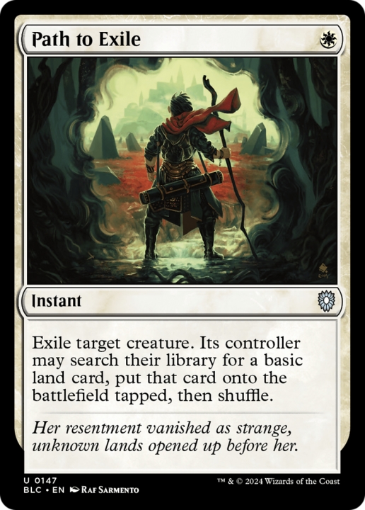 Path to Exile in the group Magic the Gathering / Sets / Bloomburrow Commander at Proxyprinters.com (96945)