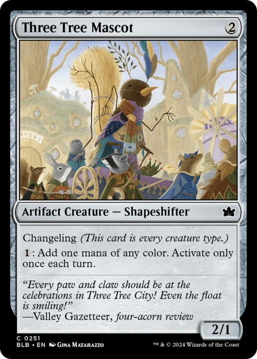 Three Tree Mascot in the group Magic the Gathering / Sets / Bloomburrow at Proxyprinters.com (96958)