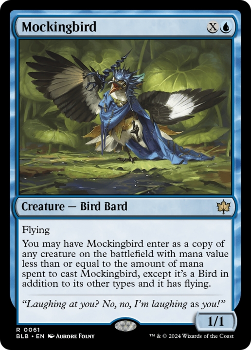 Mockingbird in the group Magic the Gathering / Sets / Bloomburrow at Proxyprinters.com (96976)