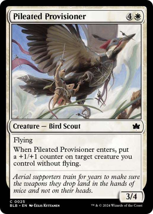 Pileated Provisioner in the group Magic the Gathering / Sets / Bloomburrow at Proxyprinters.com (96978)