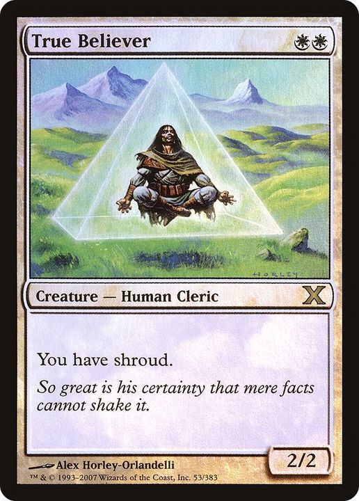 True Believer in the group Magic the Gathering / Types / Creatures / Human at Proxyprinters.com (9700)