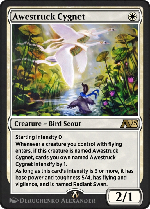 Awestruck Cygnet in the group Magic the Gathering / Types / Colors / White at Proxyprinters.com (97047)