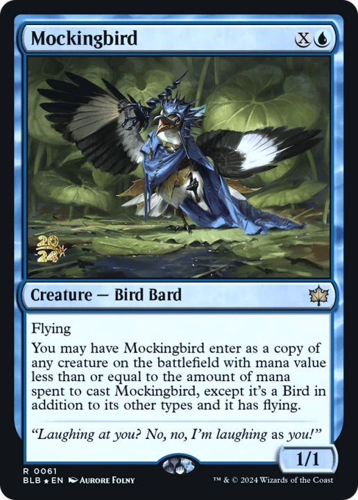 Mockingbird in the group Magic the Gathering / Sets / Bloomburrow Promos at Proxyprinters.com (97068)