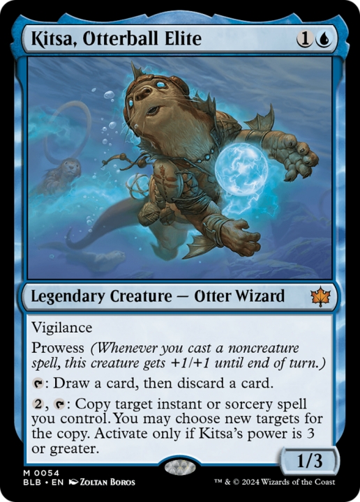 Kitsa, Otterball Elite in the group Magic the Gathering / Sets / Bloomburrow at Proxyprinters.com (97080)