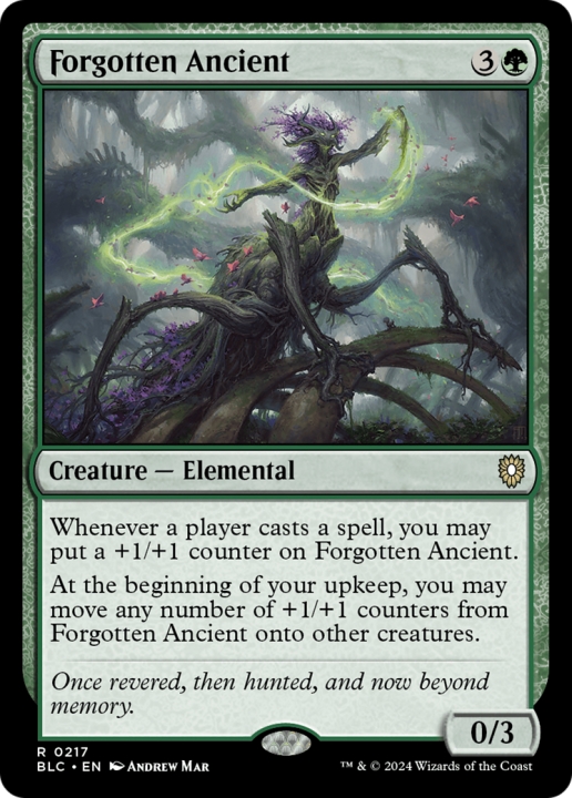 Forgotten Ancient in the group Magic the Gathering / Sets / Bloomburrow Commander at Proxyprinters.com (97081)