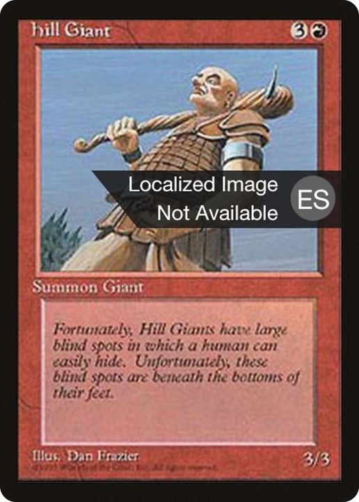 Hill Giant in the group Magic the Gathering / Types / Colors / Red at Proxyprinters.com (9711)