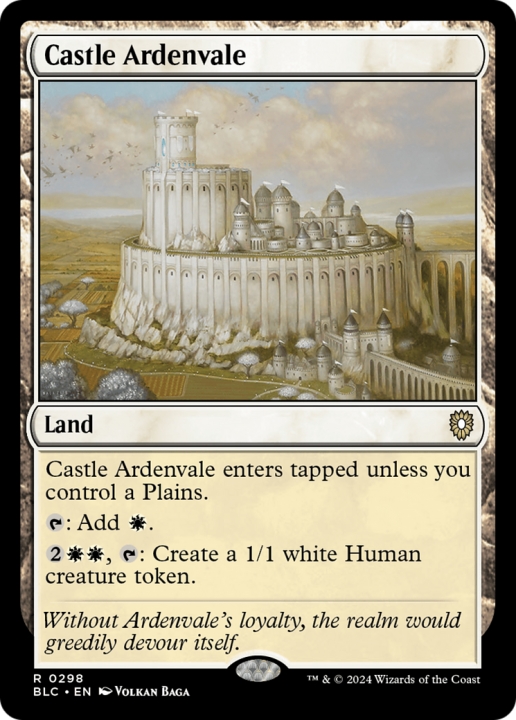 Castle Ardenvale in the group Magic the Gathering / Sets / Bloomburrow Commander at Proxyprinters.com (97111)