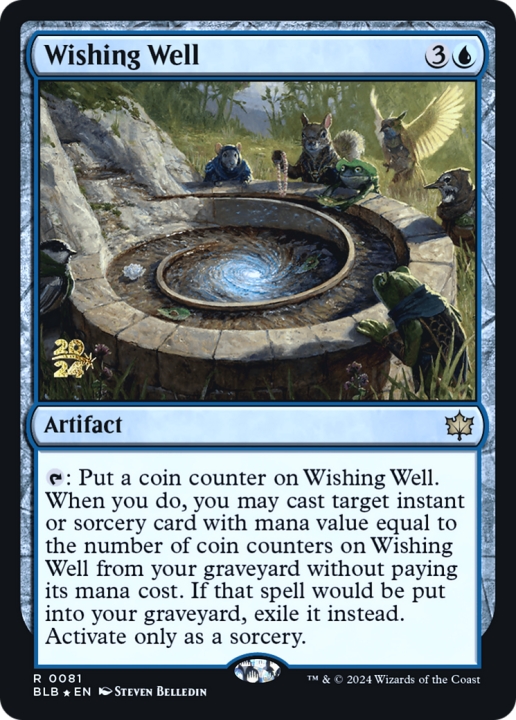 Wishing Well in the group Magic the Gathering / Sets / Bloomburrow Promos at Proxyprinters.com (97136)