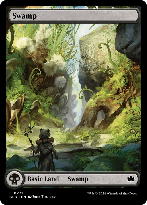 Swamp in the group Magic the Gathering / Sets / Bloomburrow at Proxyprinters.com (97151)