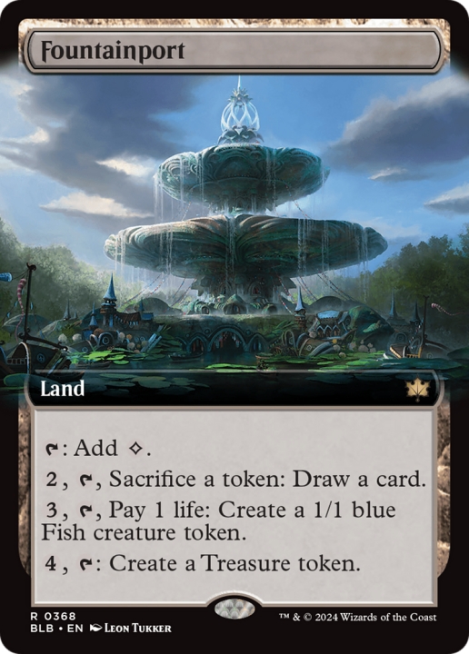 Fountainport in the group Magic the Gathering / Sets / Bloomburrow at Proxyprinters.com (97153)