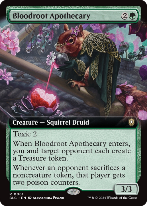 Bloodroot Apothecary in the group Magic the Gathering / Sets / Bloomburrow Commander at Proxyprinters.com (97168)