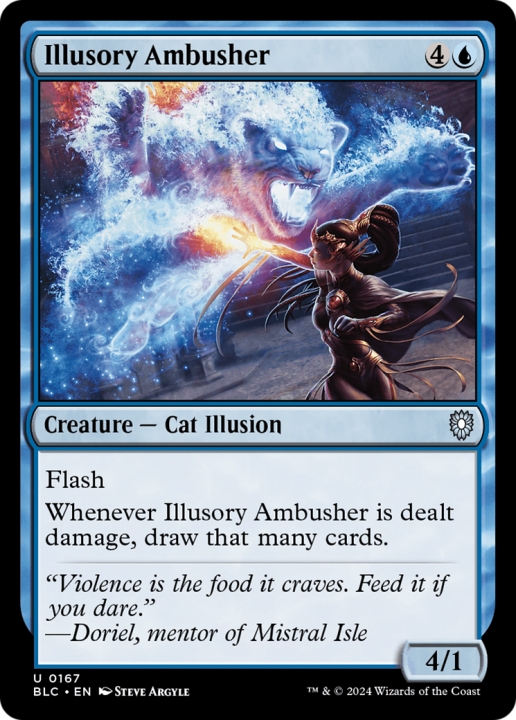 Illusory Ambusher in the group Magic the Gathering / Sets / Bloomburrow Commander at Proxyprinters.com (97192)