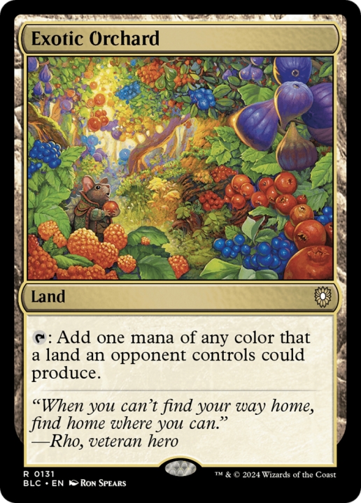 Exotic Orchard in the group Magic the Gathering / Sets / Bloomburrow Commander at Proxyprinters.com (97202)