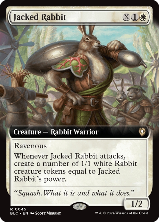 Jacked Rabbit in the group Magic the Gathering / Sets / Bloomburrow Commander at Proxyprinters.com (97204)