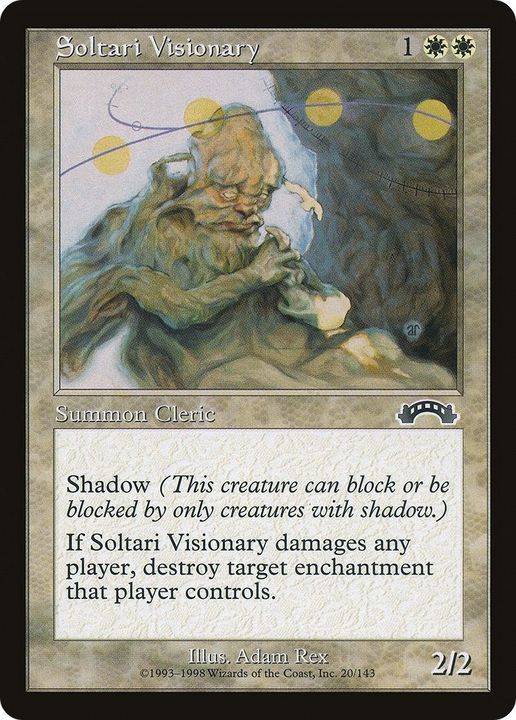 Soltari Visionary in the group Magic the Gathering / Types / Colors / White at Proxyprinters.com (9729)