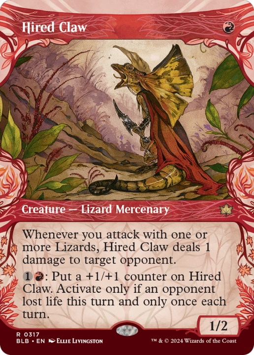 Hired Claw in the group Magic the Gathering / Sets / Bloomburrow at Proxyprinters.com (97294)