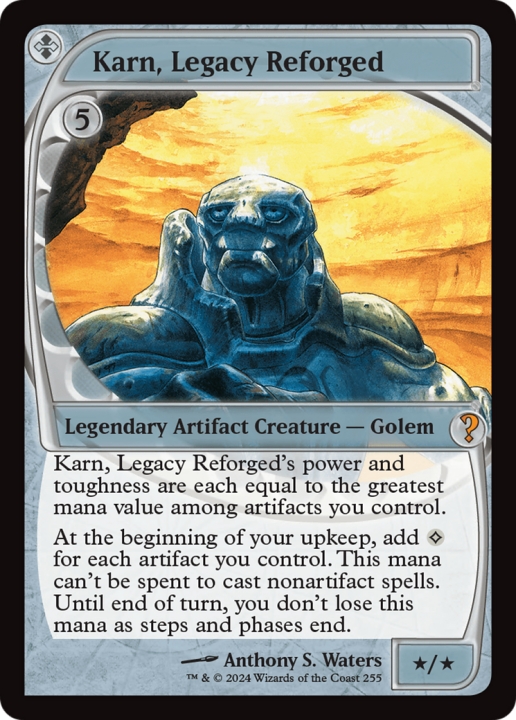 Karn, Legacy Reforged in the group Magic the Gathering / Sets / Mystery Booster 2 at Proxyprinters.com (97305)