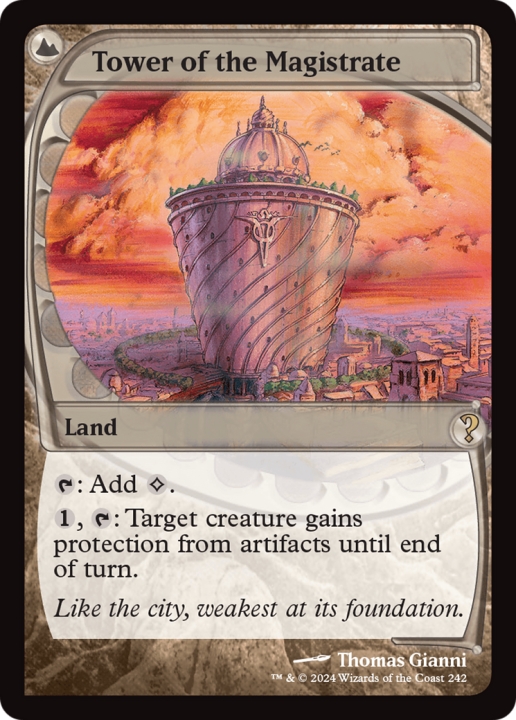 Tower of the Magistrate in the group Magic the Gathering / Sets / Mystery Booster 2 at Proxyprinters.com (97312)