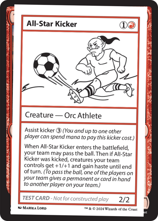 All-Star Kicker in the group Magic the Gathering / Sets / Mystery Booster 2 at Proxyprinters.com (97315)