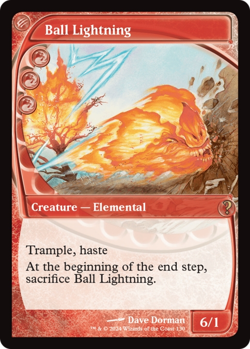 Ball Lightning in the group Magic the Gathering / Sets / Mystery Booster 2 at Proxyprinters.com (97319)