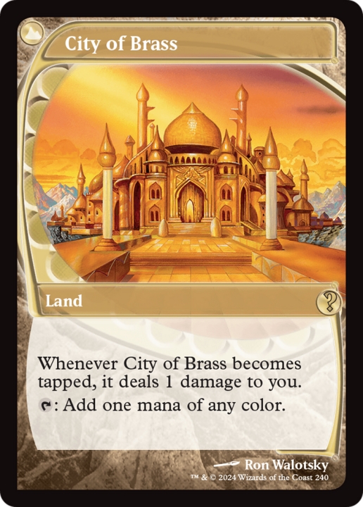 City of Brass in the group Magic the Gathering / Sets / Mystery Booster 2 at Proxyprinters.com (97333)