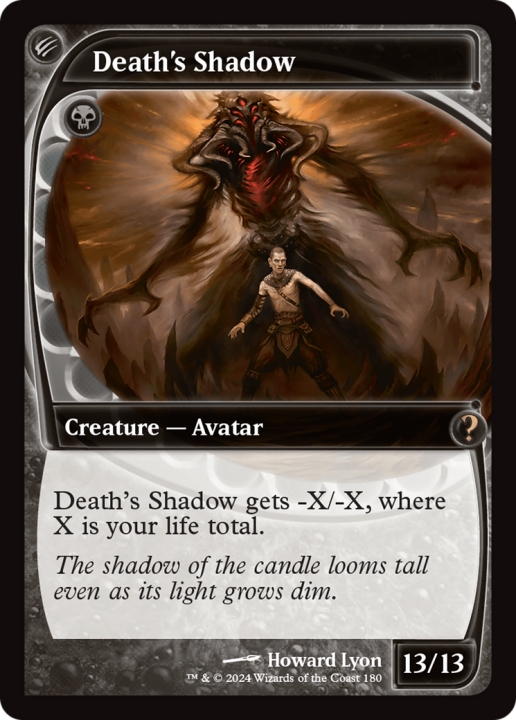 Death's Shadow in the group Magic the Gathering / Sets / Mystery Booster 2 at Proxyprinters.com (97340)