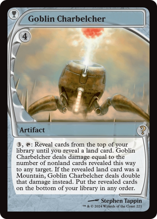 Goblin Charbelcher in the group Magic the Gathering / Sets / Mystery Booster 2 at Proxyprinters.com (97350)