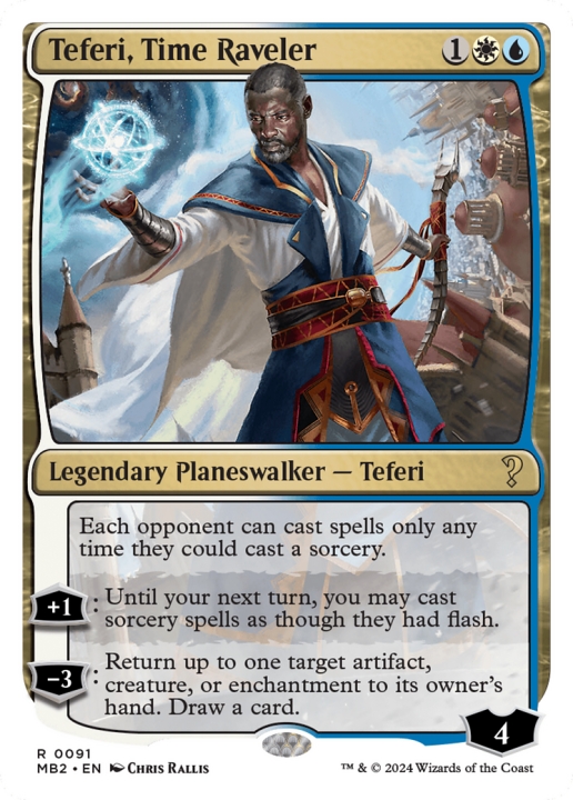 Teferi, Time Raveler in the group Magic the Gathering / Sets / Mystery Booster 2 at Proxyprinters.com (97357)