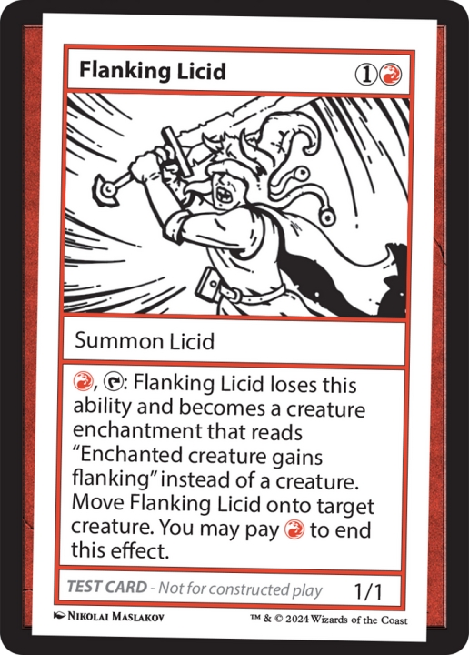 Flanking Licid in the group Magic the Gathering / Sets / Mystery Booster 2 at Proxyprinters.com (97361)