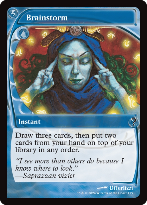 Brainstorm in the group Magic the Gathering / Sets / Mystery Booster 2 at Proxyprinters.com (97368)