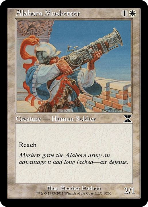 Alaborn Musketeer in the group Magic the Gathering / Types / Creatures / Human at Proxyprinters.com (9739)