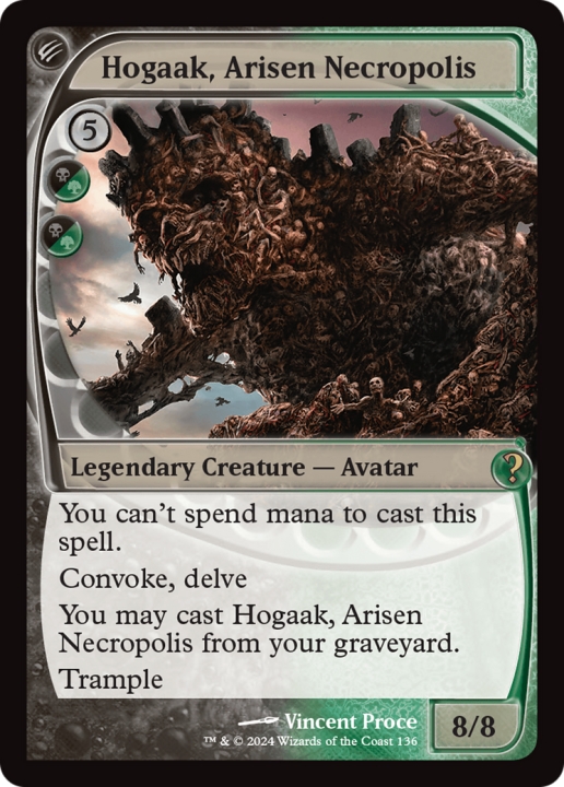 Hogaak, Arisen Necropolis in the group Magic the Gathering / Sets / Mystery Booster 2 at Proxyprinters.com (97399)