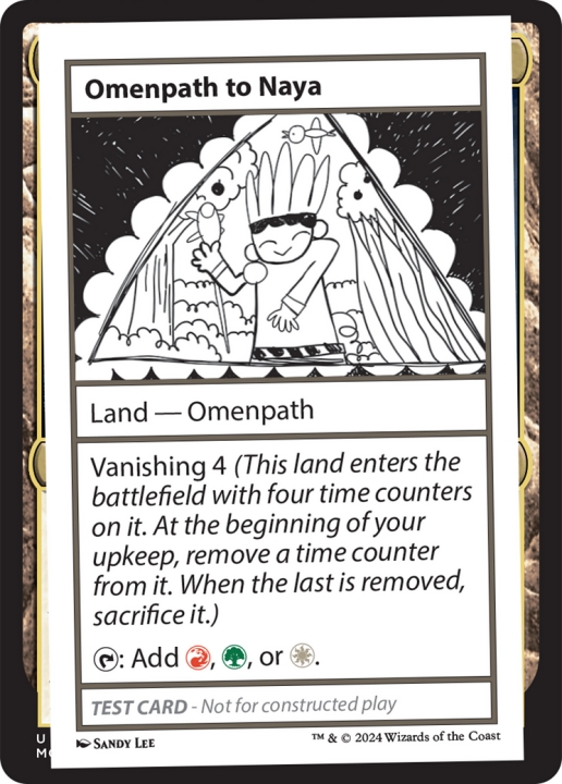 Omenpath to Naya in the group Magic the Gathering / Sets / Mystery Booster 2 at Proxyprinters.com (97402)