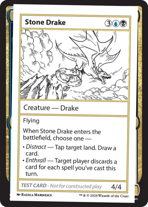 Stone Drake in the group Magic the Gathering / Sets / Mystery Booster 2 at Proxyprinters.com (97404)