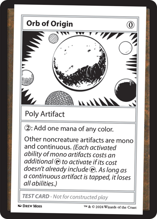 Orb of Origin in the group Magic the Gathering / Sets / Mystery Booster 2 at Proxyprinters.com (97411)