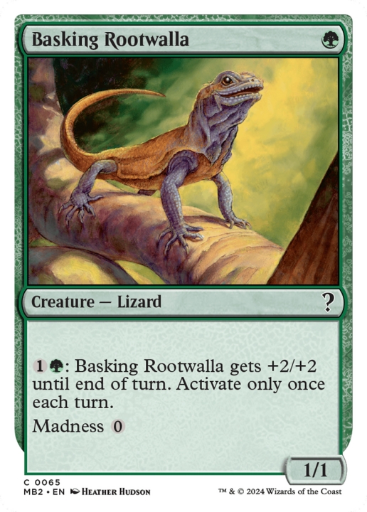 Basking Rootwalla in the group Magic the Gathering / Sets / Mystery Booster 2 at Proxyprinters.com (97417)