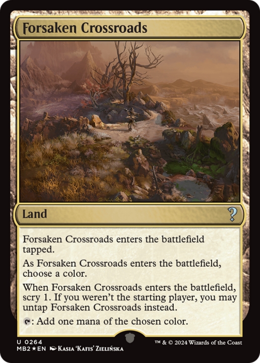 Forsaken Crossroads in the group Magic the Gathering / Sets / Mystery Booster 2 at Proxyprinters.com (97426)