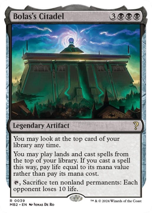 Bolas's Citadel in the group Magic the Gathering / Sets / Mystery Booster 2 at Proxyprinters.com (97436)