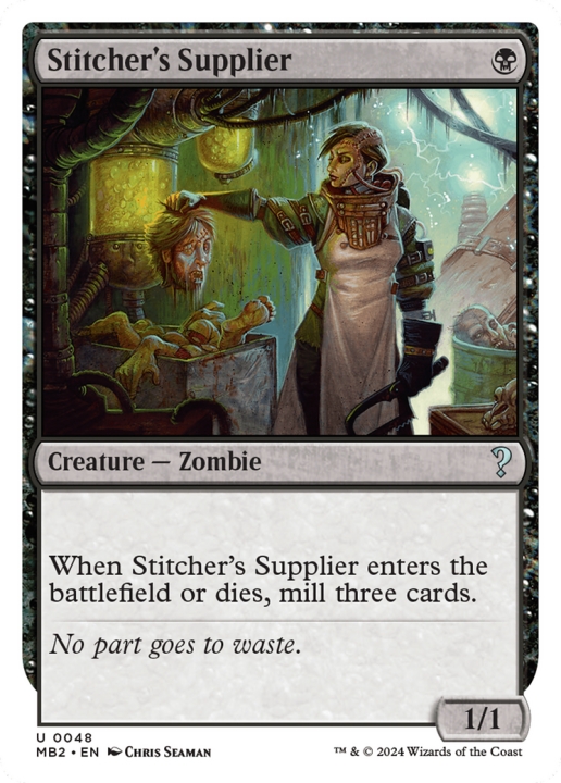 Stitcher's Supplier in the group Magic the Gathering / Sets / Mystery Booster 2 at Proxyprinters.com (97441)