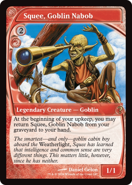 Squee, Goblin Nabob in the group Magic the Gathering / Sets / Mystery Booster 2 at Proxyprinters.com (97444)