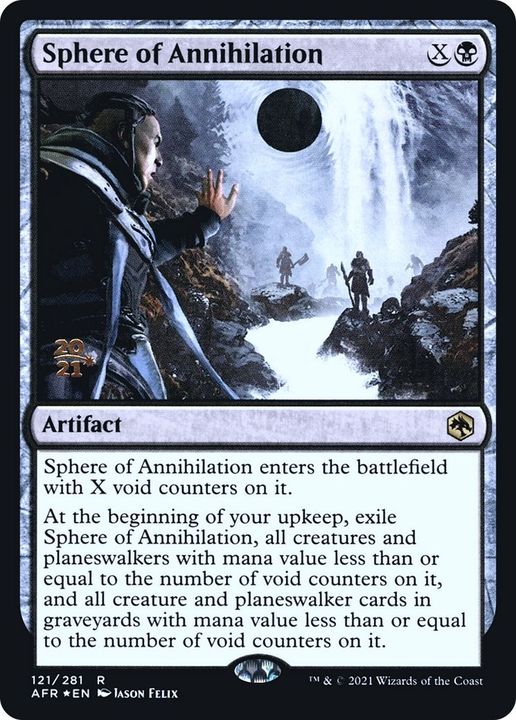 Sphere of Annihilation in the group Magic the Gathering / Sets / Adventures in the Forgotten Realms Promos at Proxyprinters.com (9747)