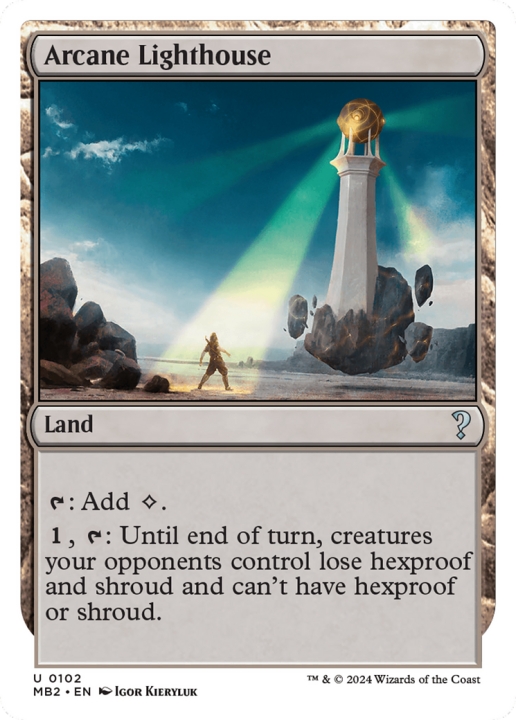 Arcane Lighthouse in the group Magic the Gathering / Sets / Mystery Booster 2 at Proxyprinters.com (97472)