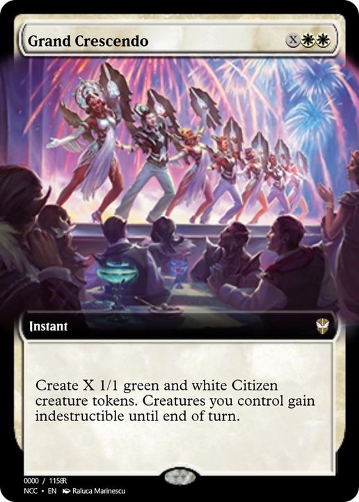 Grand Crescendo in the group Magic the Gathering / Types / Colors / White at Proxyprinters.com (9750)